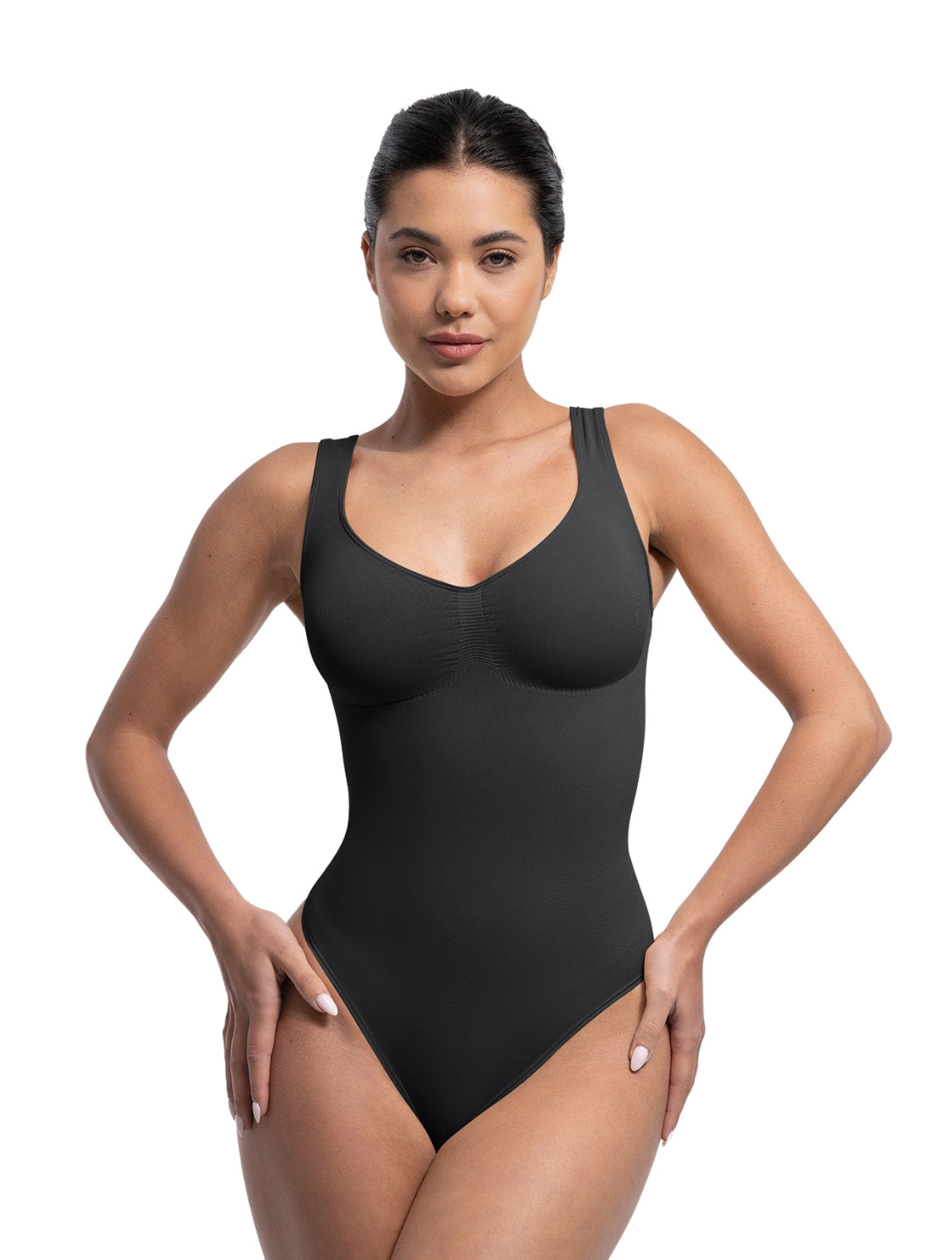 Body string sculptant sans couture
