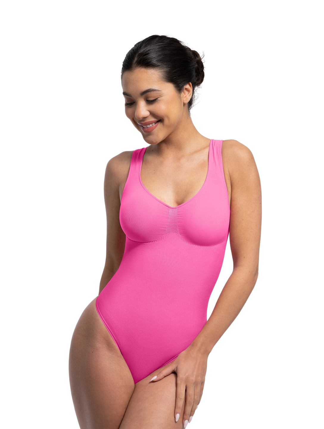 Body string sculptant sans couture
