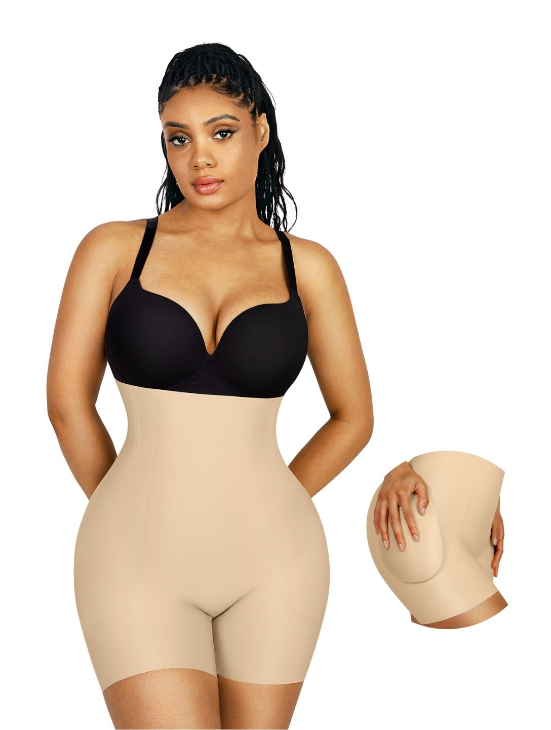 Shorts pour hanches creuses